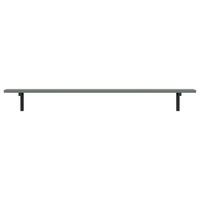 Wandpaneel Pozzi Graugrün B: 120 cm - Graugrün, Trend, Holzwerkstoff (120/13,6/20cm)