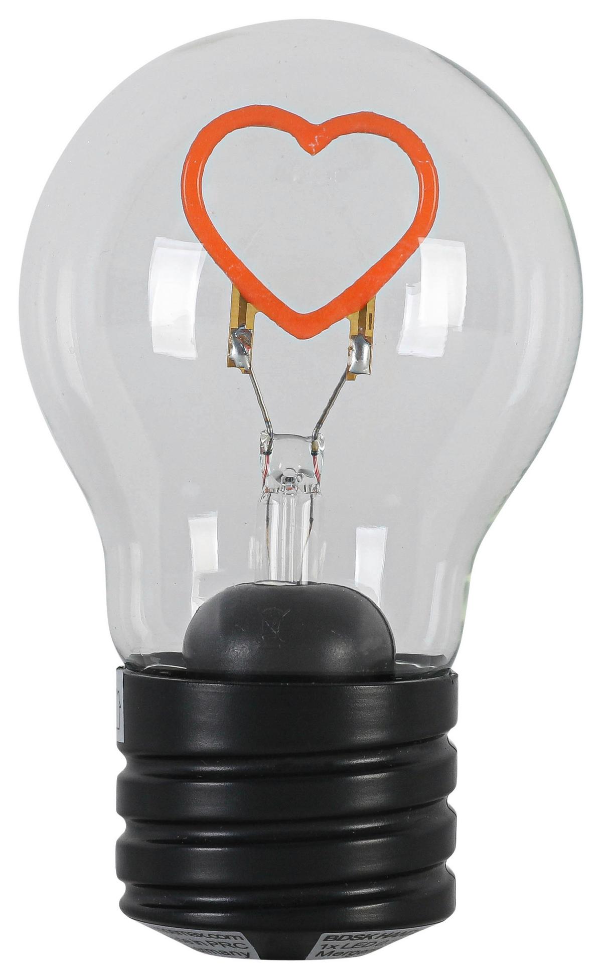 DEKORAČNÍ LED SVÍTIDLO BIRNI - černá/průhledné, Moderní, kov/plast (7/12cm) - Mömax