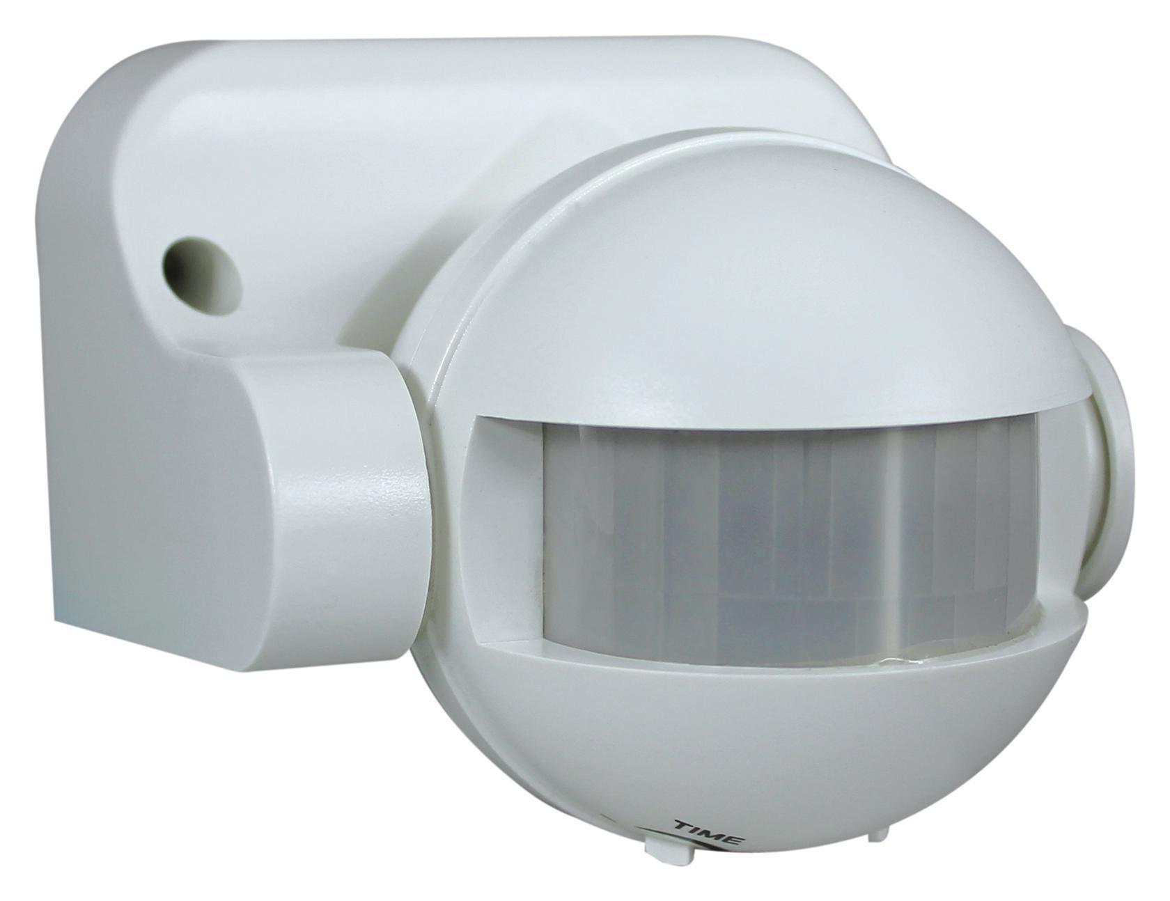 Bewegungsmelder Ap-sta 110 Grad Weiß - Weiß, KONVENTIONELL, Kunststoff (7,7/8,9/10,0cm)