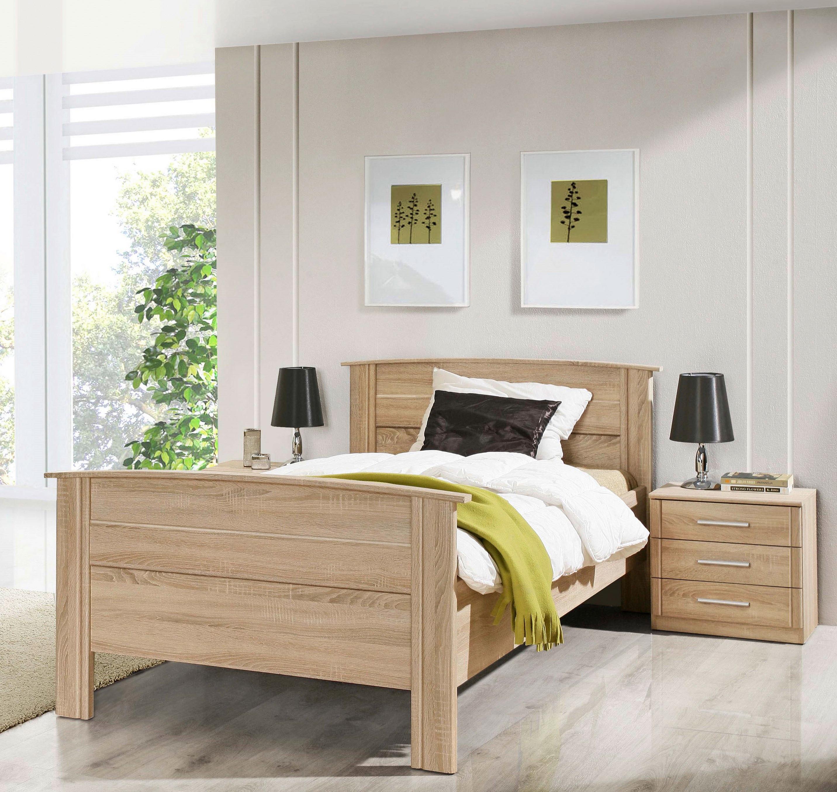 Jugendbett 100x200 Gloria, Eiche Dekor - Eichefarben, KONVENTIONELL, Holzwerkstoff (100/200cm) - MID.YOU