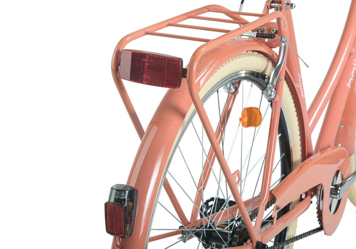 Citybike Hollandia Feelgood Singlespeed Rot, 28 Zoll - Rot, Basics, Metall (25/140/60cm)