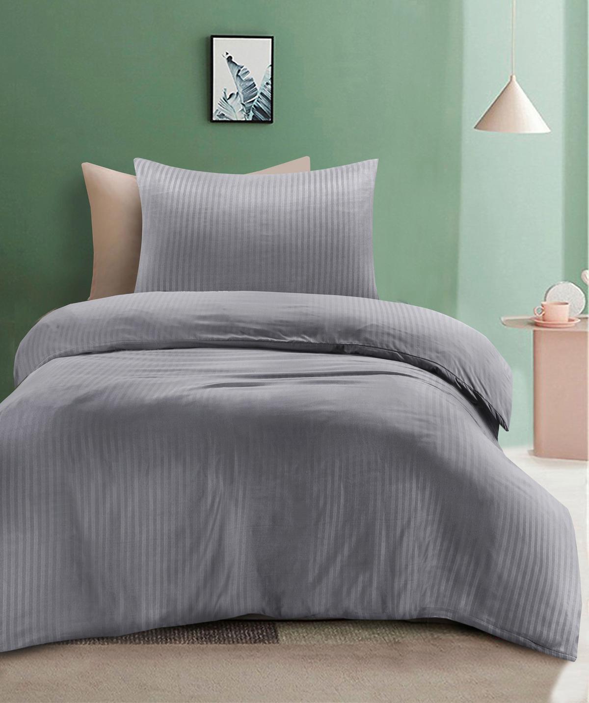 Ágynemáhuzat-garnitúra Aida - antracit, Modern, textil - Luca Bessoni