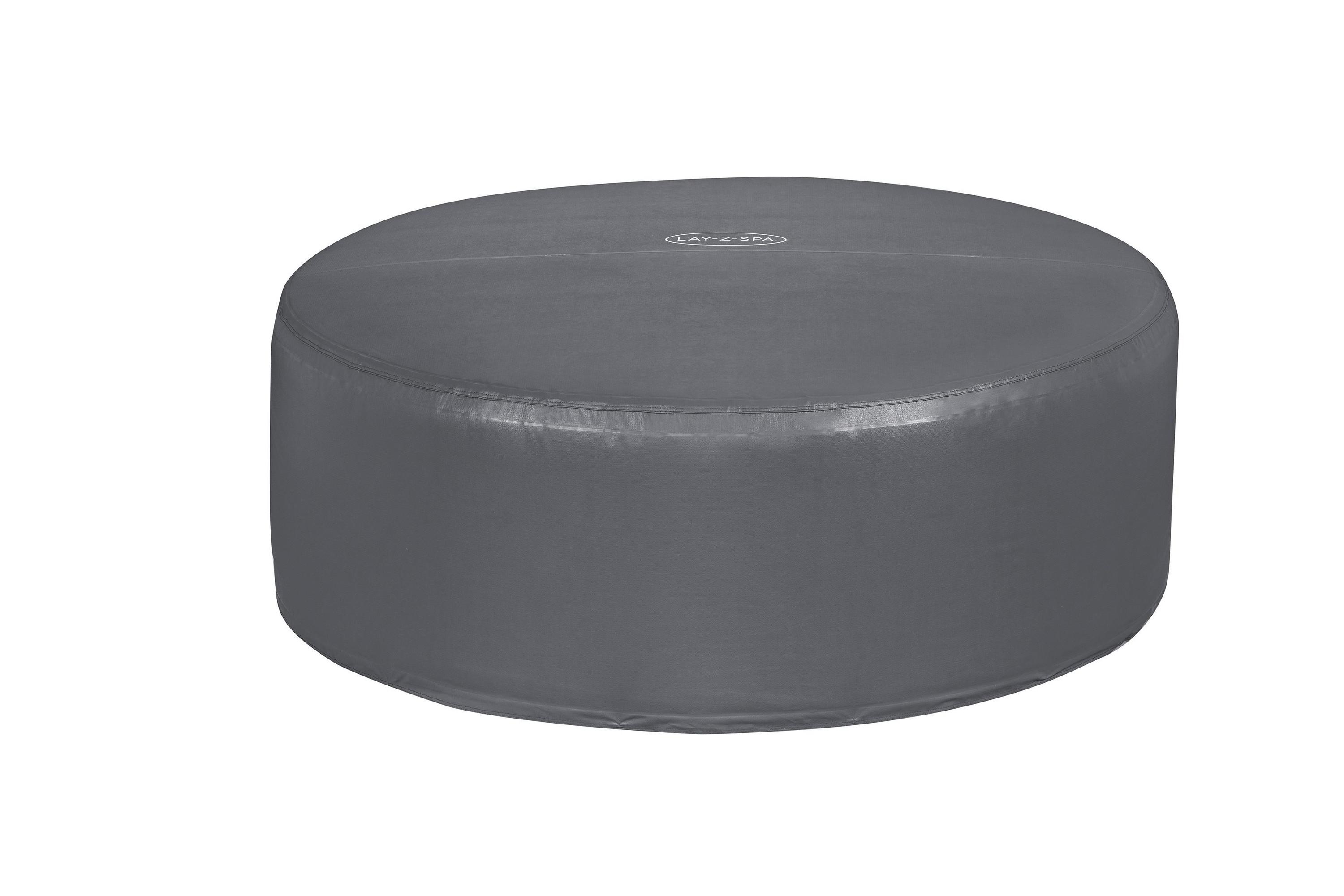 Whirlpoolabdeckung Nadine - Dunkelgrau, KONVENTIONELL, Kunststoff (180/66cm) - Bestway