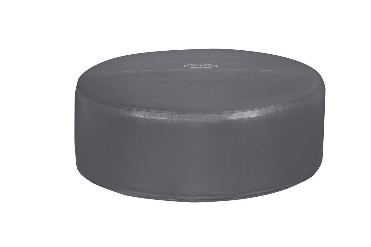 Whirlpoolabdeckung Nadine - Dunkelgrau, KONVENTIONELL, Kunststoff (180/66cm) - Bestway