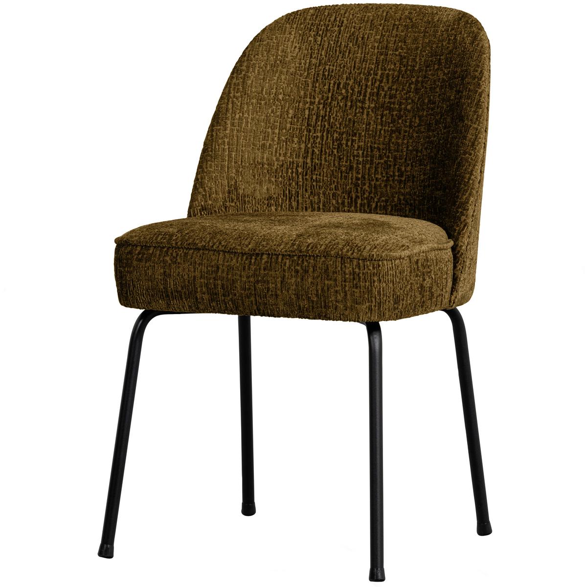 Stuhl-Set Vogue Gelb B: 50cm - Gelb/Schwarz, MODERN, Textil/Metall (50/83/57cm) - Livetastic
