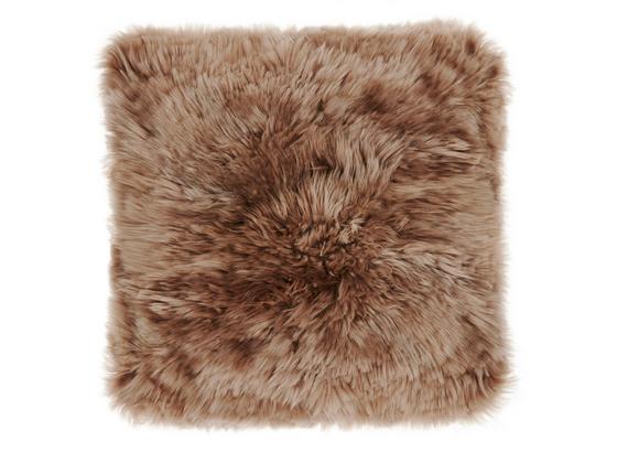 Kožušinový Vankúš Sheep - sivohnedá/biela, Romantický / Vidiecky, textil (40/40cm) - MÖMAX modern living Kožušinový Vankúš Sheep - sivohnedá/biela, Romantický / Vidiecky, textil (40/40cm) - MÖMAX modern living