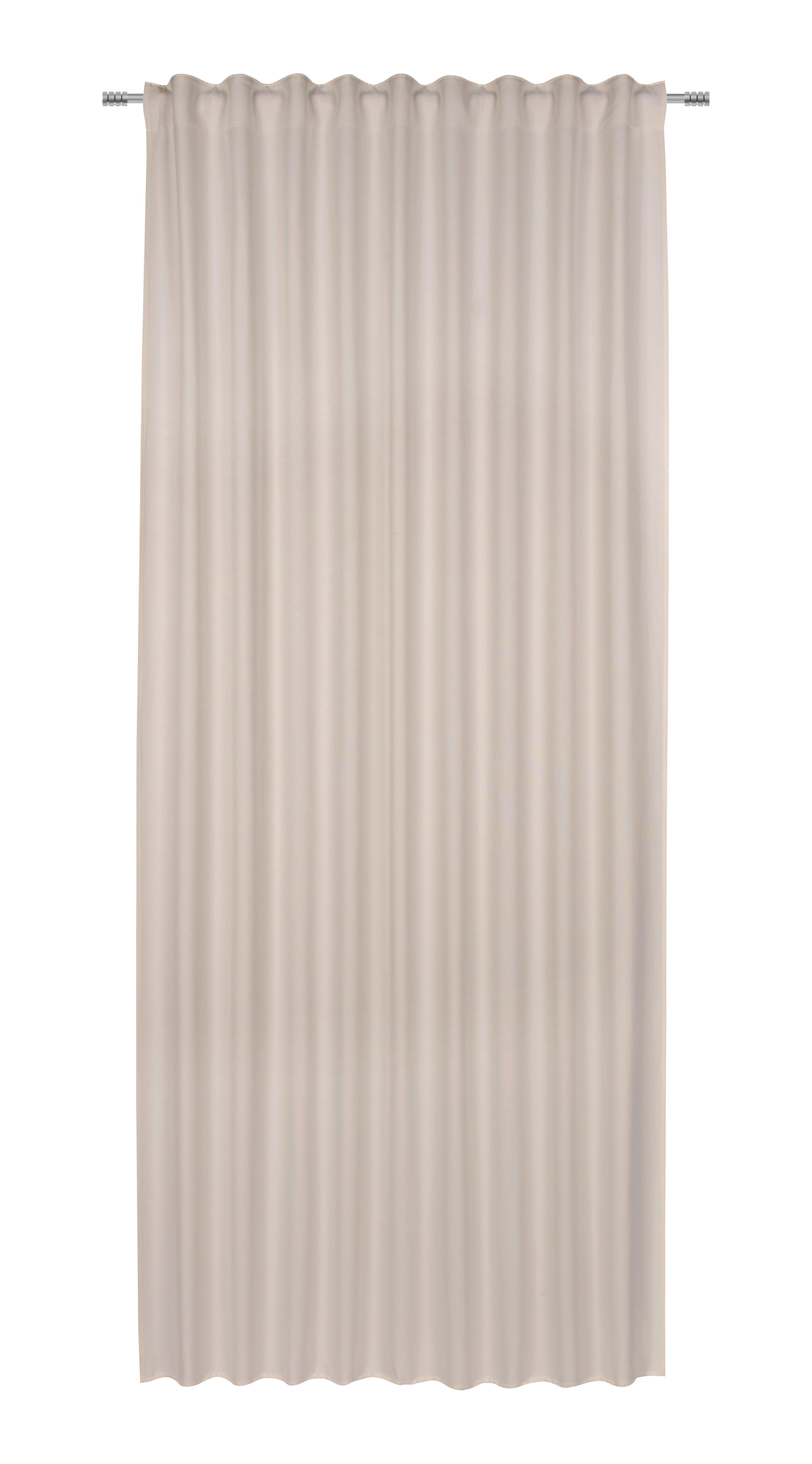 HOTOVÝ ZÁVES ULRICH 300CM - piesková, Modern, textil (135/300cm) - Modern Living