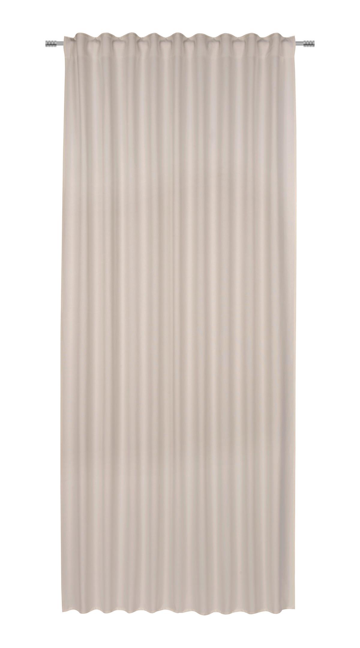 HOTOVÝ ZÁVĚS ULRICH 300CM - pískové barvy, Moderní, textil (135/300cm) - Modern Living