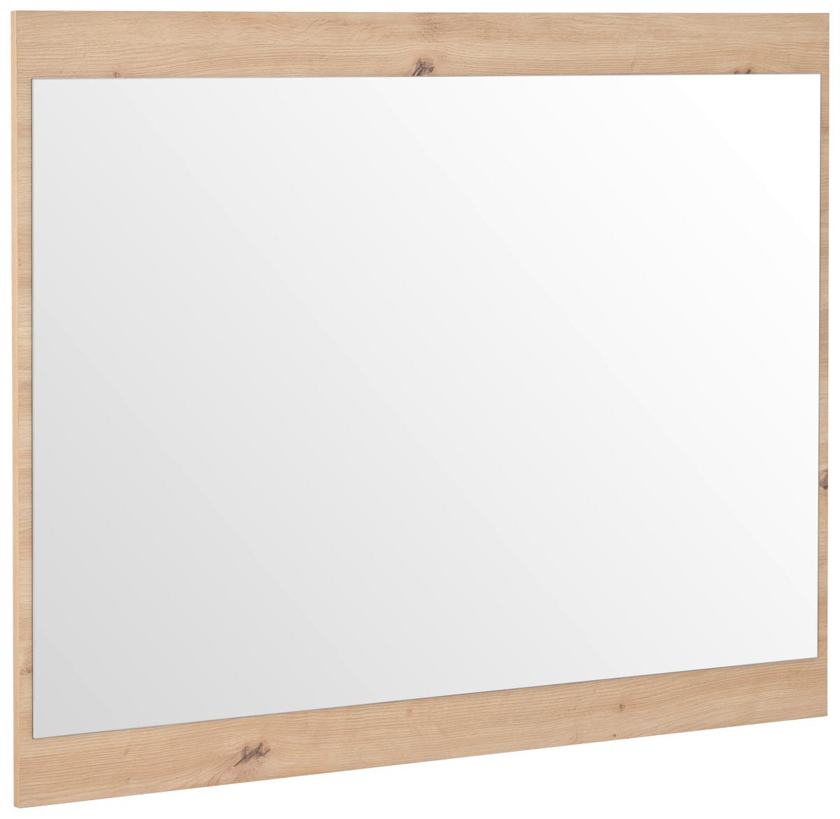 Wandspiegel Tonale B 106,5 cm Artisan Eiche Dekor - Eiche Artisan, KONVENTIONELL, Glas/Holzwerkstoff (106,5/88/2cm)
