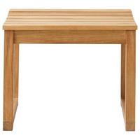 Hocker Vega Garten - Naturfarben, Design, Holz (55/43/40cm) - MID.YOU