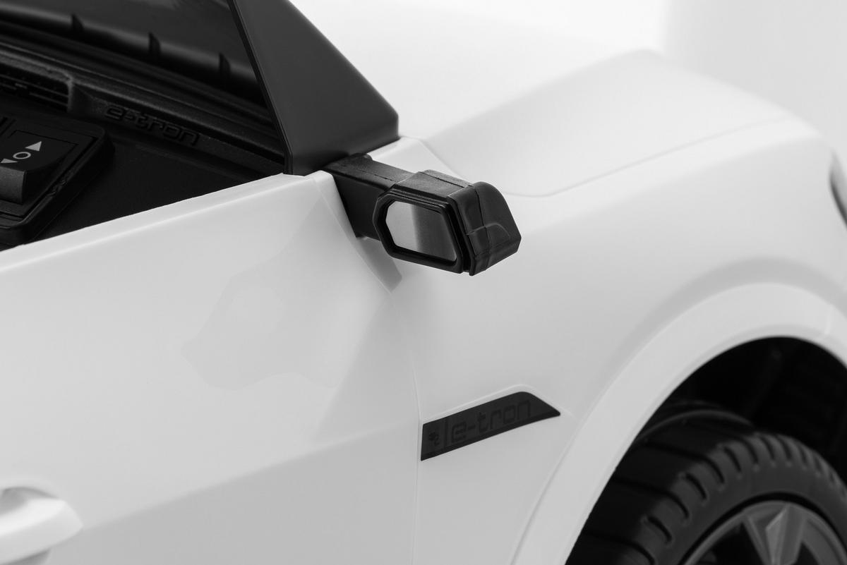 ELEKTRO-KINDERAUTO AUDI TTS - Weiß, Trend, Kunststoff/Metall (99/54/46cm) - BUNINO