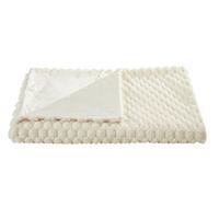 Felldecke Levi - Weiß, MODERN, Textil (150/200cm) - Luca Bessoni