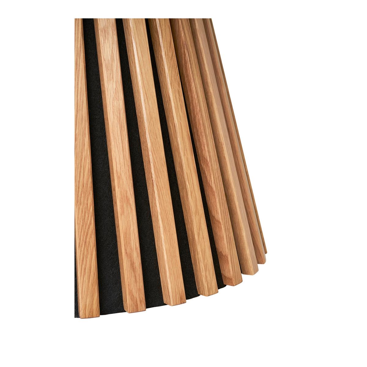 Couchtisch Osaka Hellbraun B: 70cm - Hellbraun/Schwarz, Design, Holz/Textil (70/70/45cm) - MID.YOU