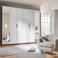 Kleiderschrank Unit - Anthrazit/Hellgrau, KONVENTIONELL, Holzwerkstoff (273/242/58cm) - Ondega