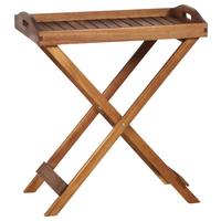 Gartentisch Klappbar Akazienholz L 60 Cm - Akaziefarben, MODERN, Holz (60/40,5/66,5cm) - Siena Garden