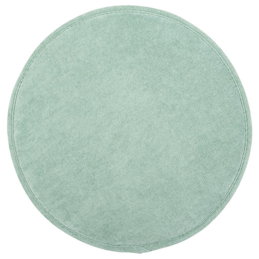 Sitzkissen Campino Mintgrün ⌀ 38 cm Polyester