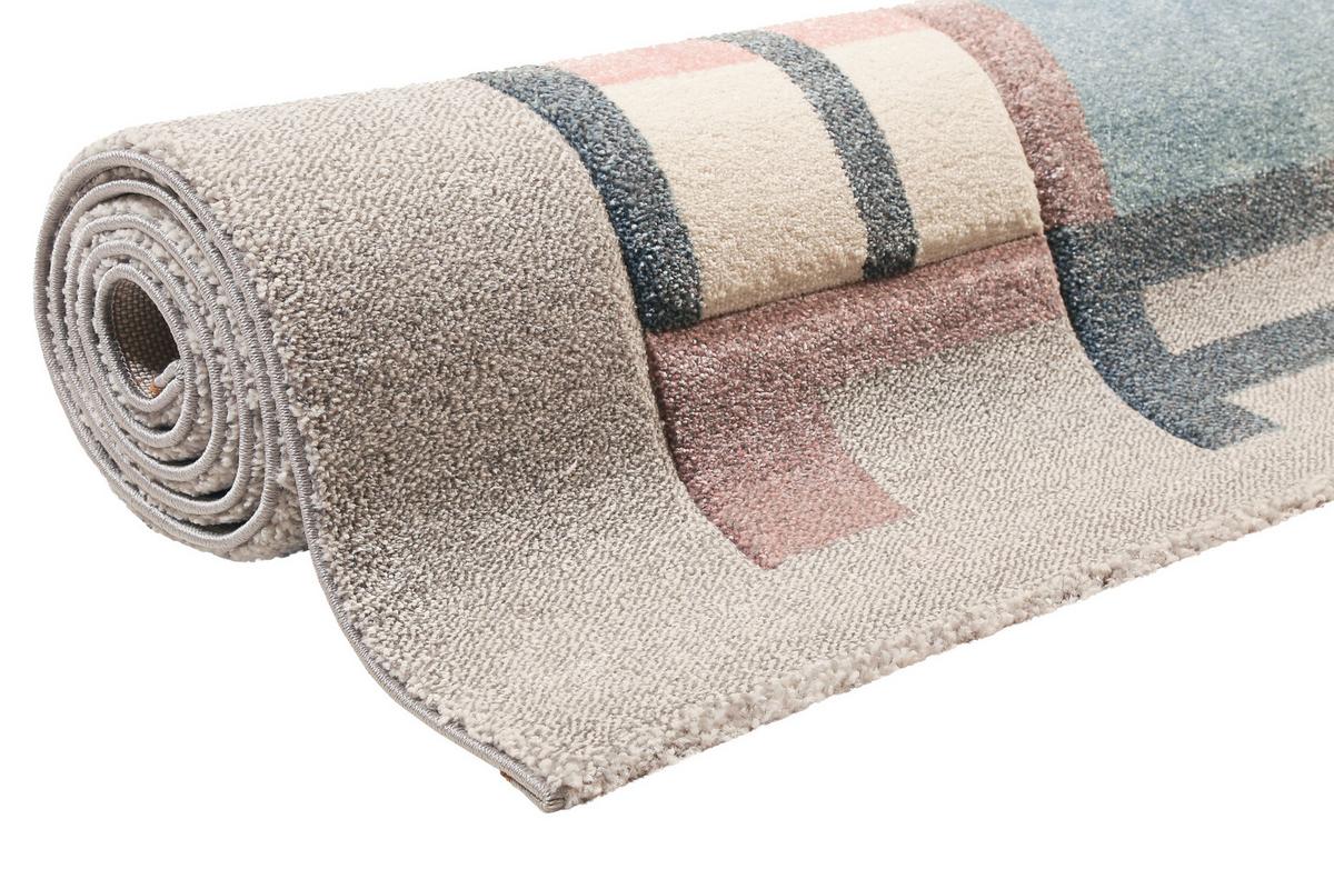 Kinderteppich Sea Castle - Hellgrau/Rosa, Trend, Textil (120/170cm) - Esprit