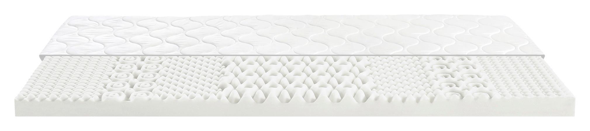 Rolovaný matrac BINGO 80/200 cm,H2,v. 8 cm - biela, textil (80/200cm) - Based