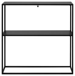 Pulverbeschichteter Stahlrahmen für Industrial Flair Metall mit pulverbeschichtetem Stahlrahmen in Schwarz