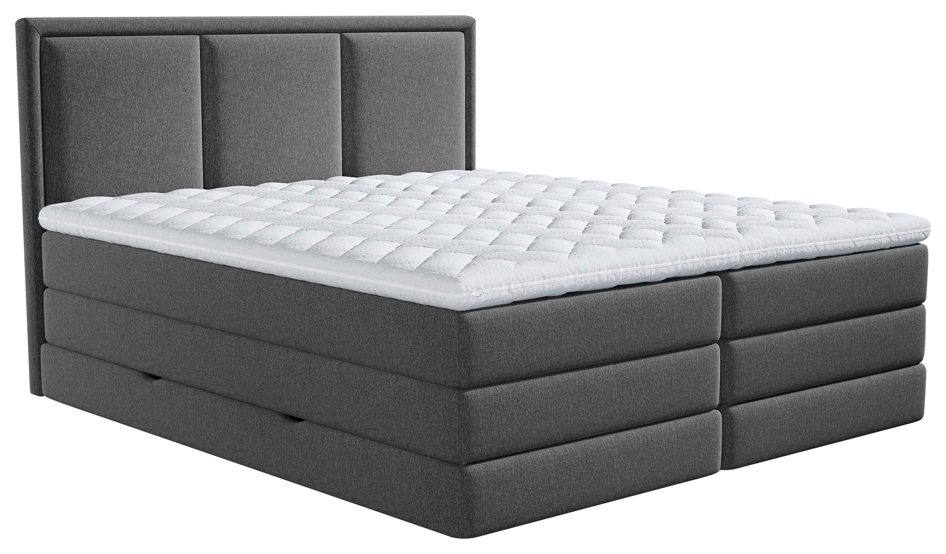 Boxspringbett mit Topper 200x200 cm Swing K