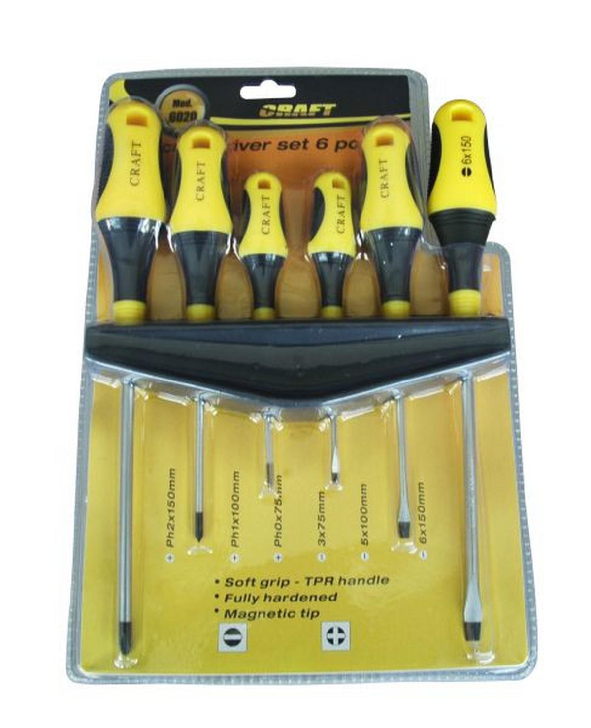 Csavarhúzó Szett 6db - Konventionell (30/35/5cm)