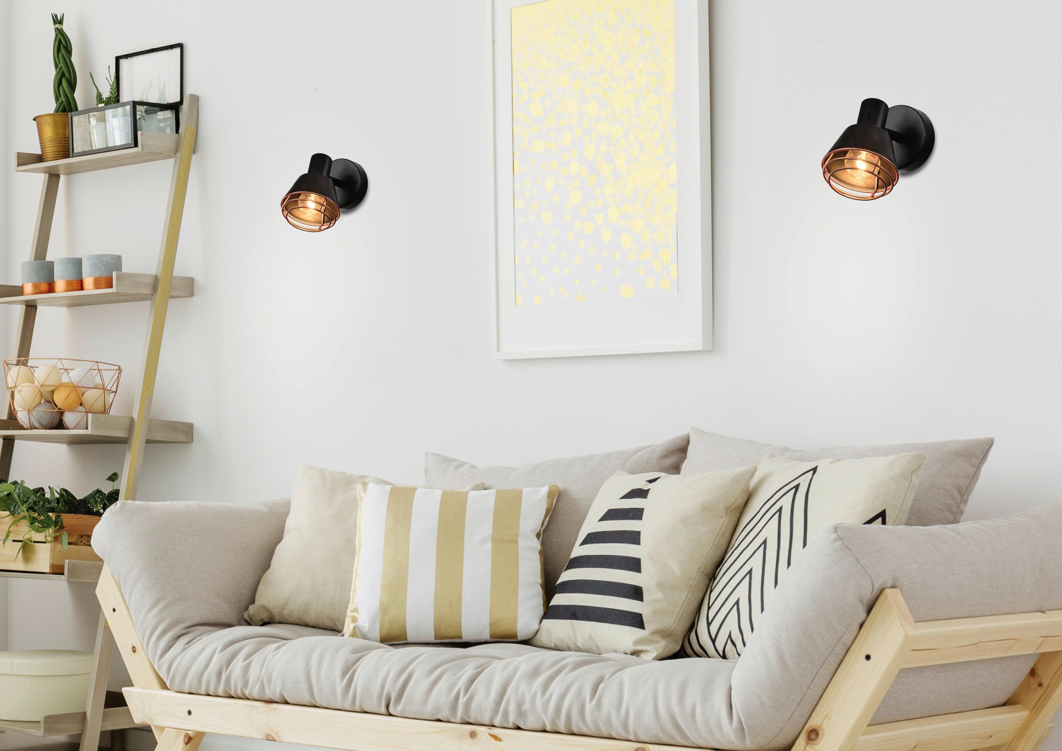 Wandleuchte 91-81384 - Basics, Metall (18/15/10cm)