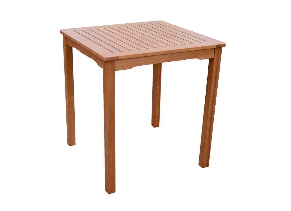 Gartenmöbel Set 5-teilig Angwin/pittsburgh Eukalyptus - Eukalyptusholzfarben, Basics, Holz - Gardenson