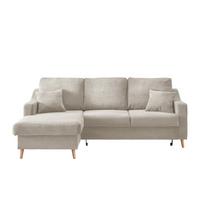 Ecksofa Valentina - Beige/Naturfarben, Design, Textil (150/228cm) - P & B