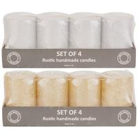 Tömbgyertya Dila - ezüst/arany, Basics - Luca Bessoni