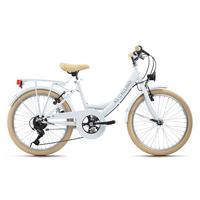 Kinderfahrrad Balloon Weiß Mit Front- U. Rücklicht, 20 Zoll - Weiß, Basics, Metall (25/140/60cm) - KS Cycling