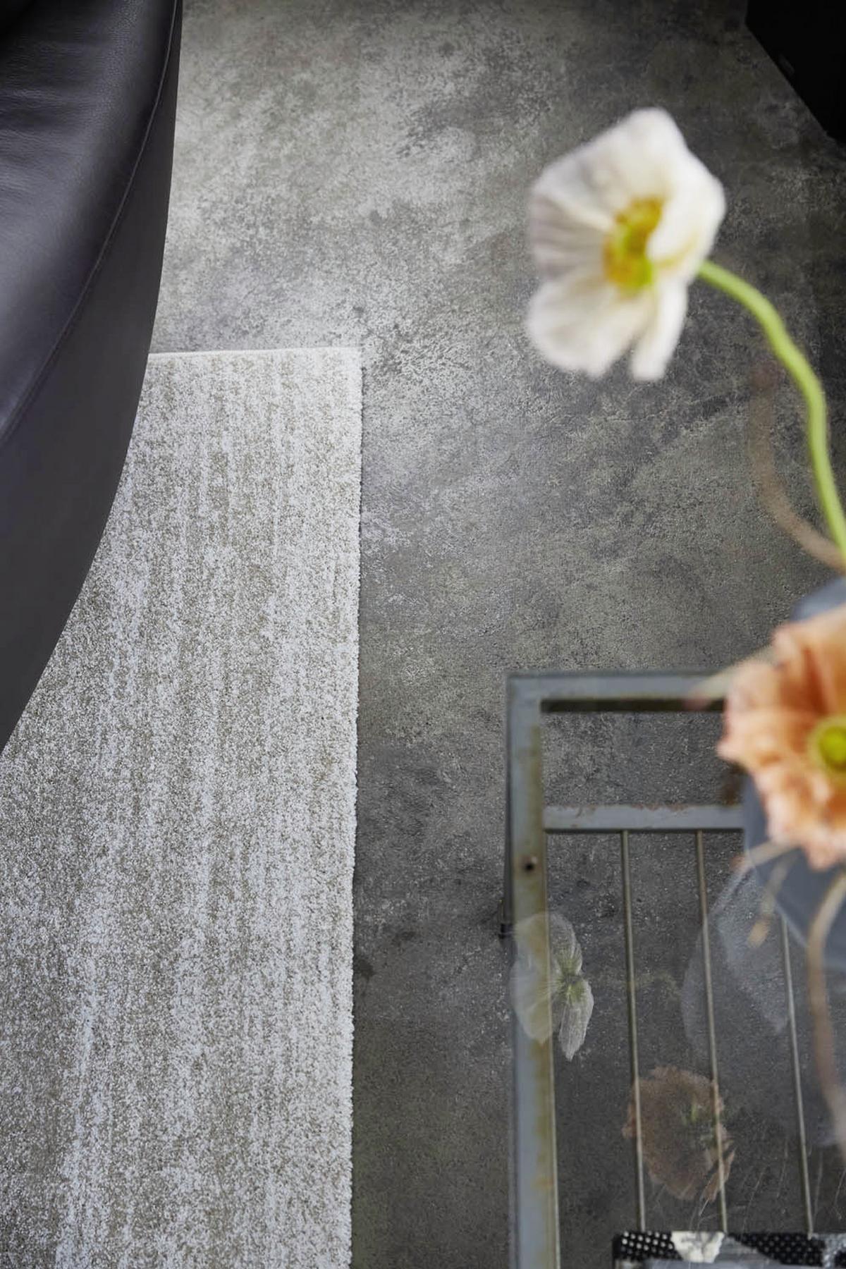 Webteppich Island Beach Grau/Hellgrau 80x150 cm - Hellgrau/Grau, KONVENTIONELL, Textil (80/150cm) - WECON HOME