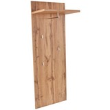 Garderobenpaneel Space New - Eichefarben/Weiß, MODERN, Holzwerkstoff (55/160/35cm)