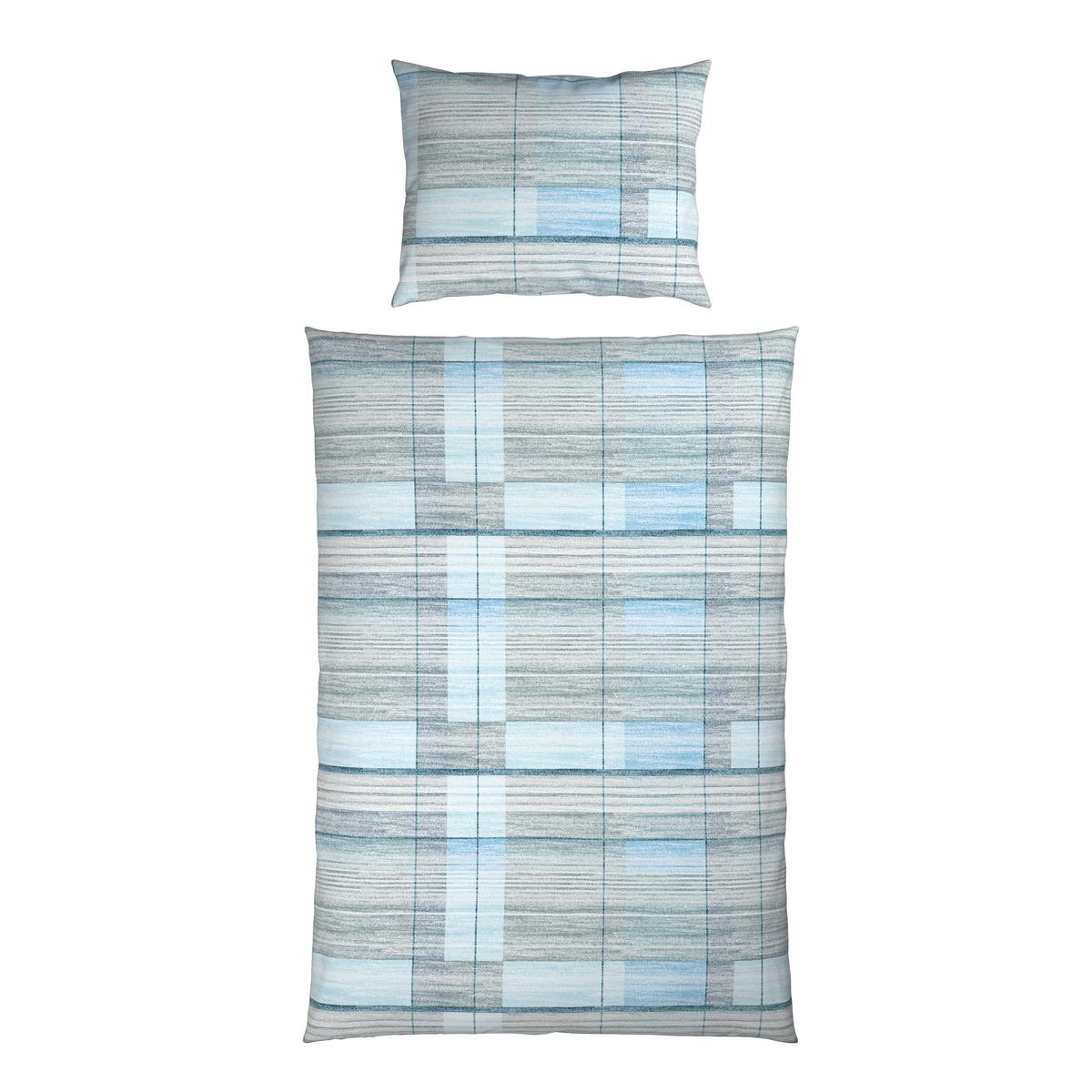 Bettwäsche Elke - Blau, KONVENTIONELL, Textil - Ondega