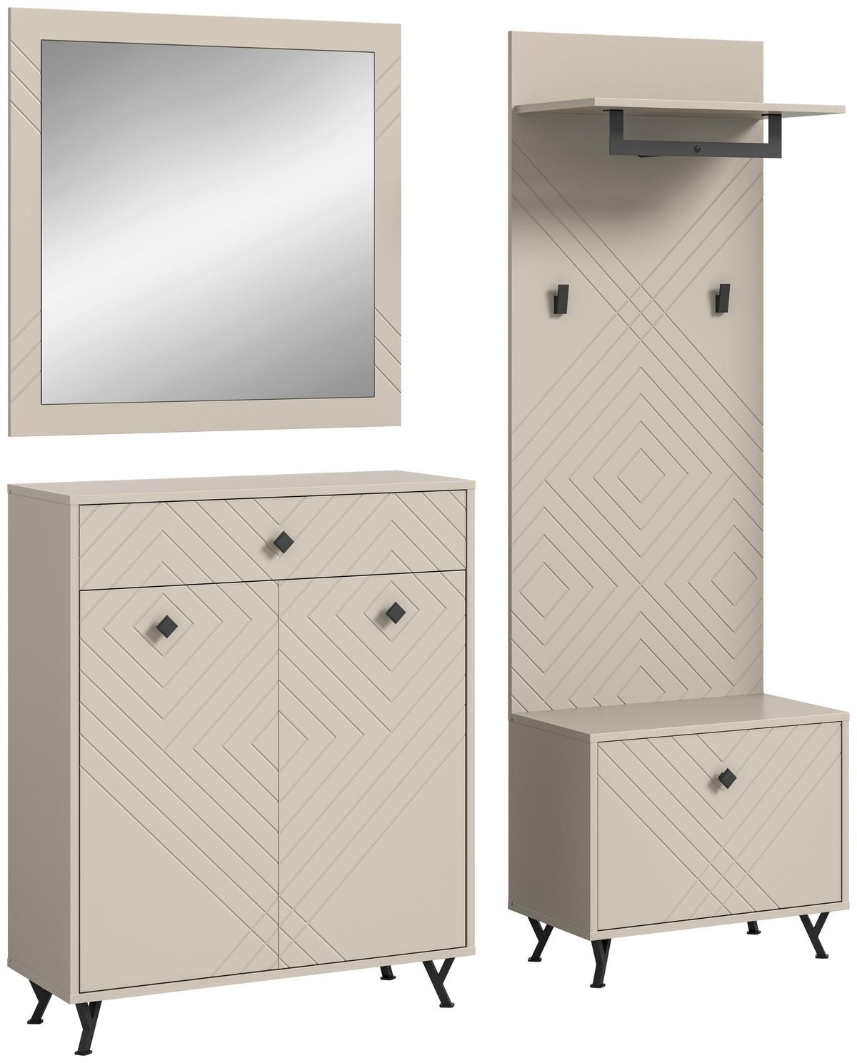 PREDSIEŇOVÝ NÁBYTOK NOTES - Design, kompozitné drevo (195/190/35cm) - MID.YOU