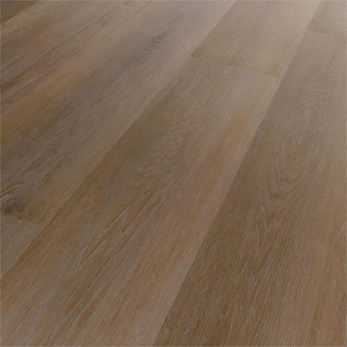 Designboden Eichefarben/Grau /Cappuccino Landhausdiele Stärke 4,8mm - Eichefarben/Eiche grau, Basics, Kunststoff (122/23/0.48cm)