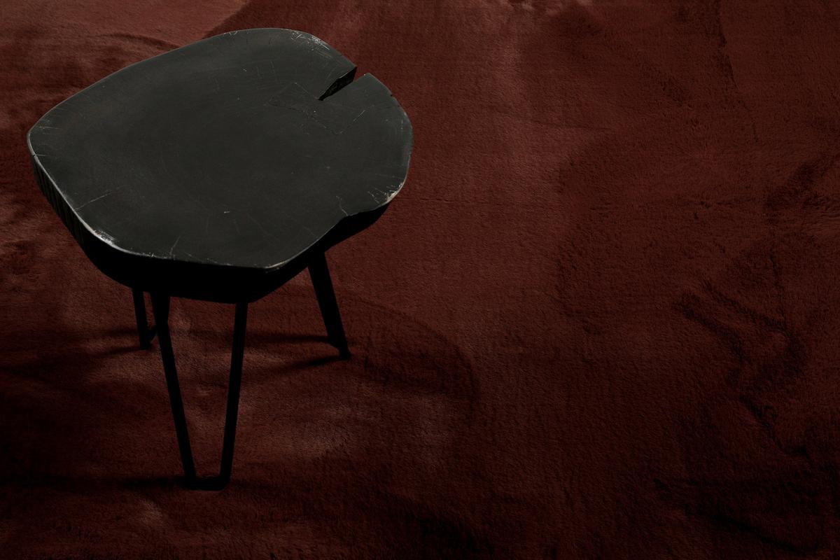 Hochflorteppich Bordeaux, Bxl: Ca. 70x140 Cm - Bordeaux, KONVENTIONELL, Textil (70/140cm) - Esprit