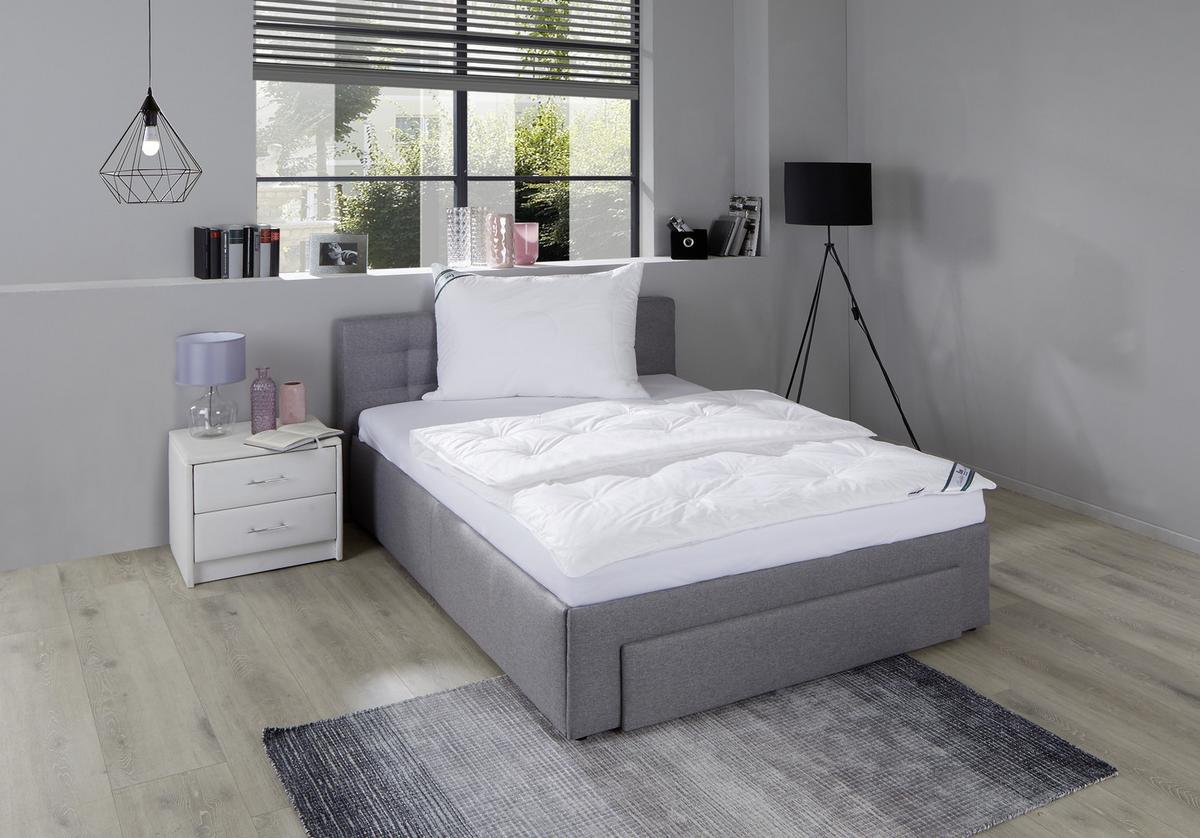 Leichtdecke First Class 2 Polyester 200x140 Cm - Weiß, MODERN, Textil (140/200cm) - FAN