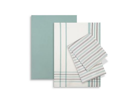 Sada Utierok Na Riad Erika 3-teilig - sivá/biela, textil (50/70cm) - Mömax modern living Sada Utierok Na Riad Erika 3-teilig - sivá/biela, textil (50/70cm) - Mömax modern living