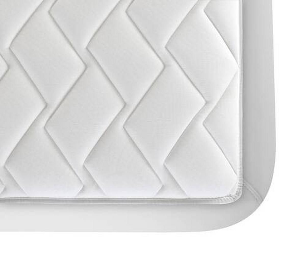 Kaltschaummatratze Luxus 100x200 Cm H2/h3 H: 29 Cm - Weiß, Basics, Textil (100/200cm) - MID.YOU