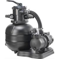 FILTERPUMPE FILTERSYSTEM 250W - Schwarz, Basics, Metall (38/59/39cm)