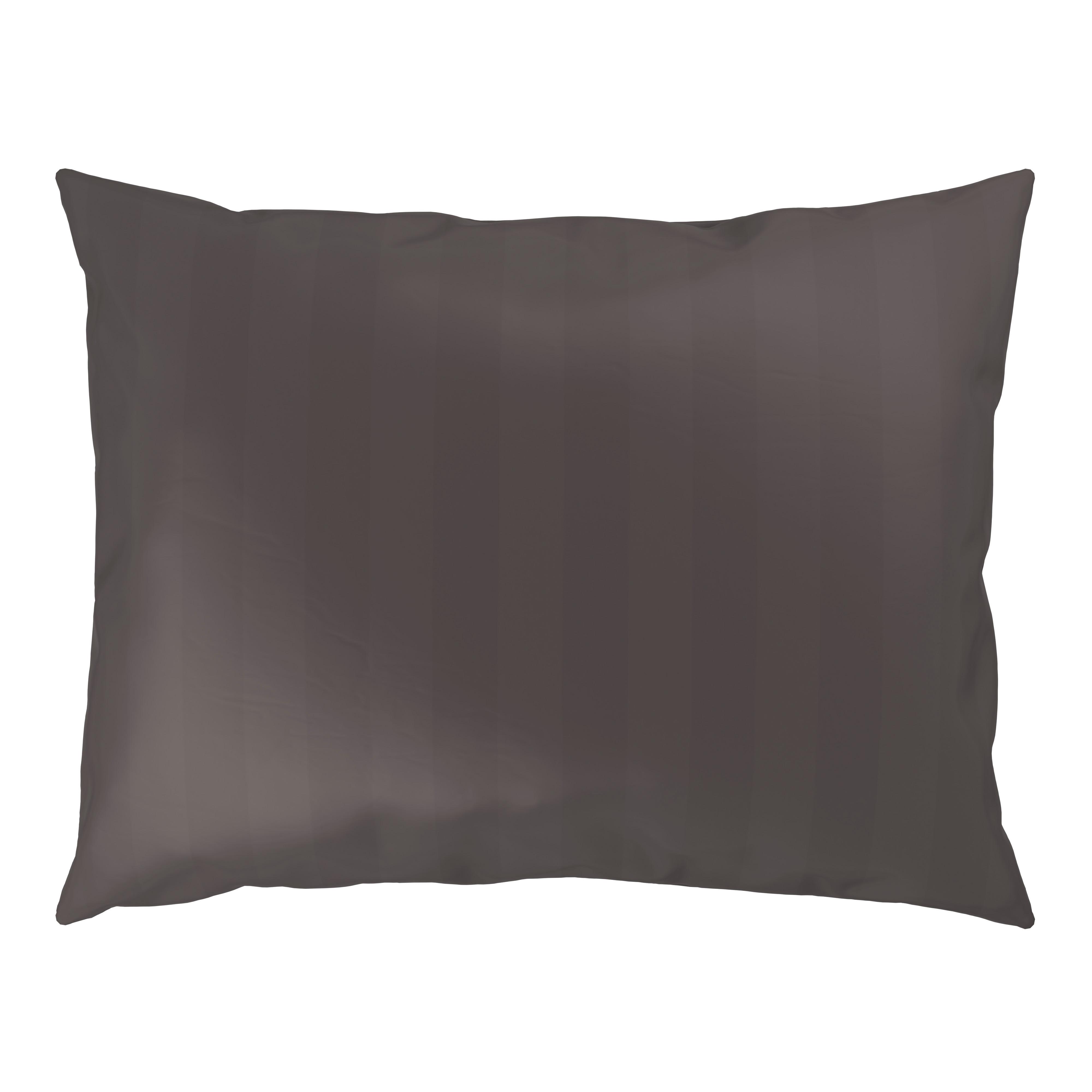 POŤAH NA VANKÚŠ XENIA STREIF - antracitová, Modern, textil (40/60cm) - Premium Living