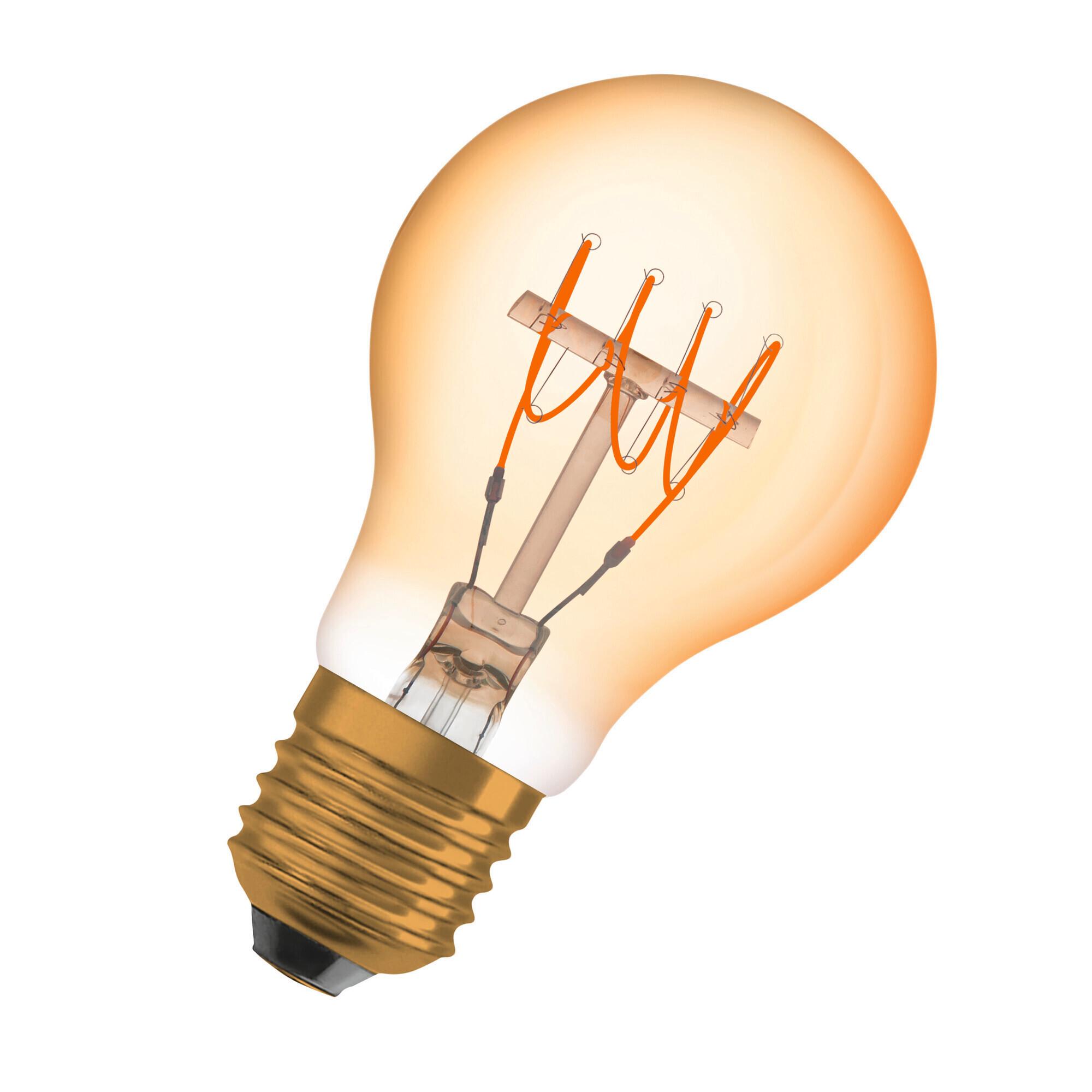 LED-Leuchtmittel Vintage 1906 Led Dim35 4.8w/22 - Goldfarben, Basics, Glas (6/10,5cm) - Ledvance