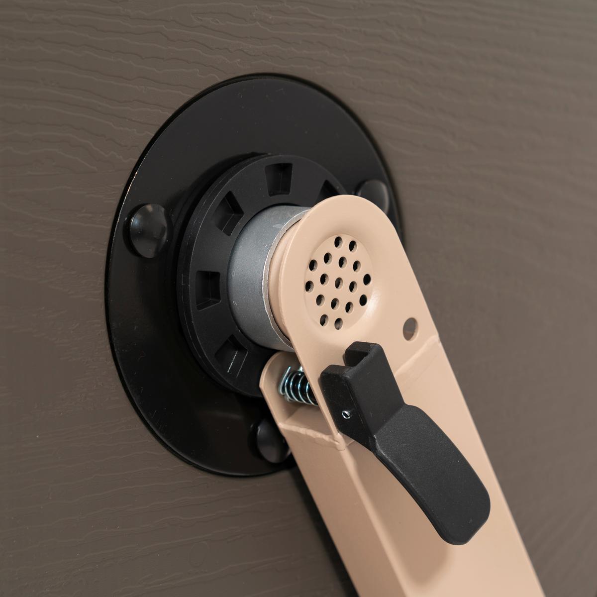 Komposter Doppelkomposter Fass 380l - Schwarz, Basics, Kunststoff (165/109/79cm)