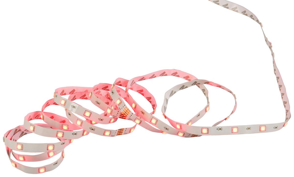 LED-STRIP LYD - Weiß, KONVENTIONELL, Kunststoff/Metall (300cm) - Luca Bessoni