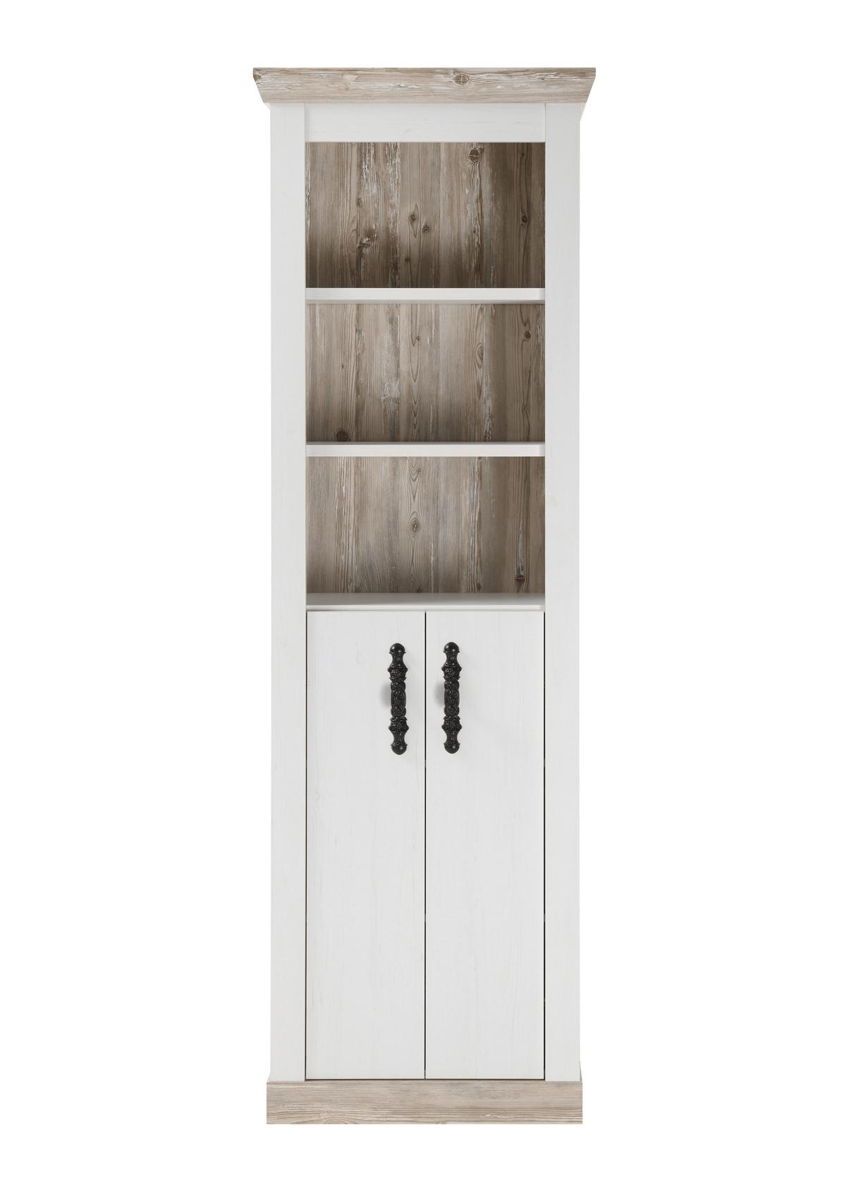 Hochschrank Florenz Pinienfarben B: 65cm - Pinienfarben, Design, Holzwerkstoff (65/200/35cm) - MID.YOU