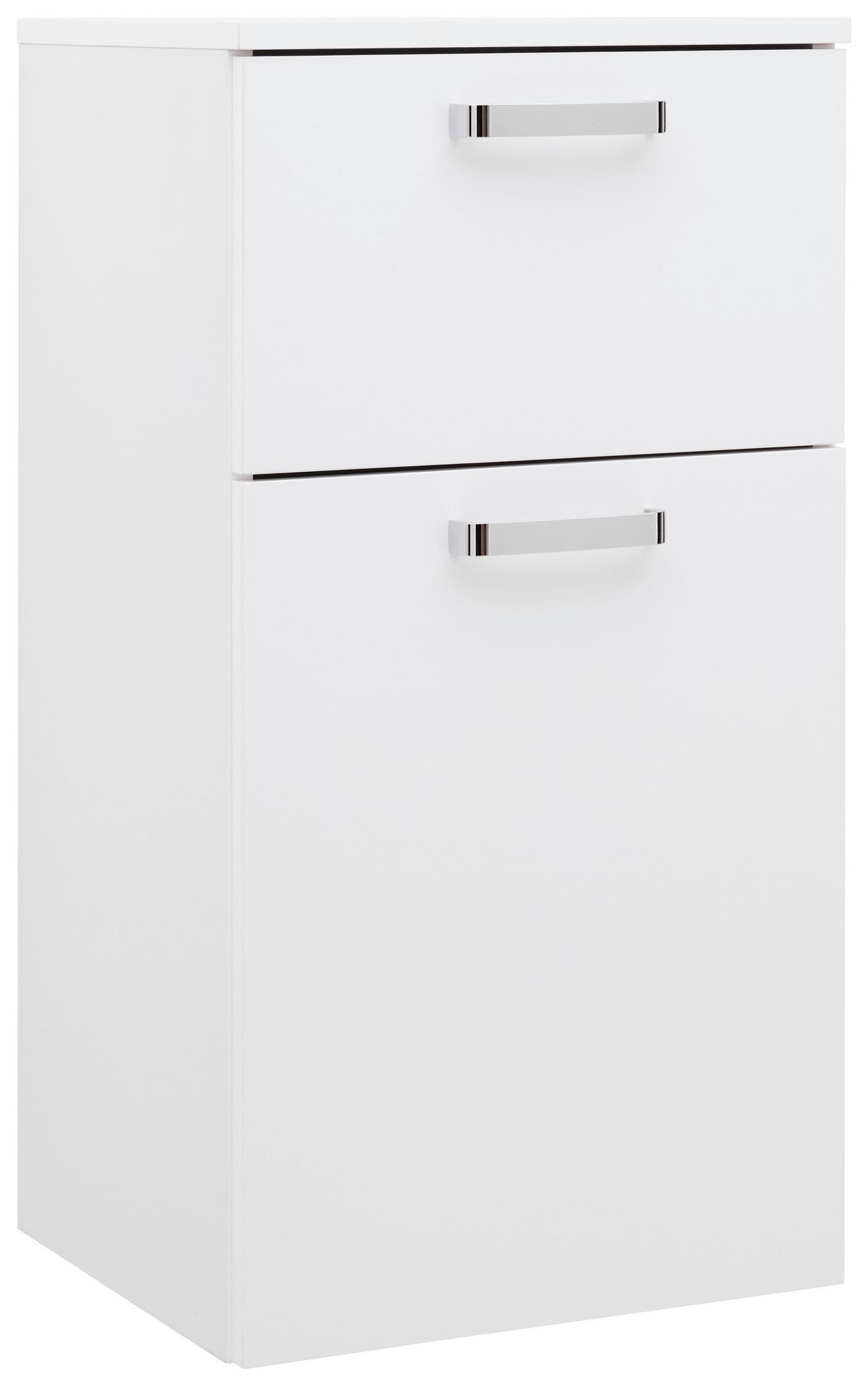 Alsószekrény Fresh - fehér, Konventionell, faalapú anyag (40/79/38,5cm) - Ondega