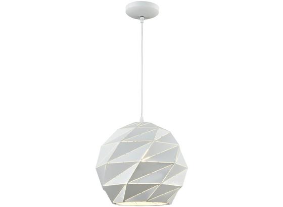 Závesná Lampa Jasmina - biela, Štýlový, kov (32/120cm) - Modern Living Závesná Lampa Jasmina - biela, Štýlový, kov (32/120cm) - Modern Living