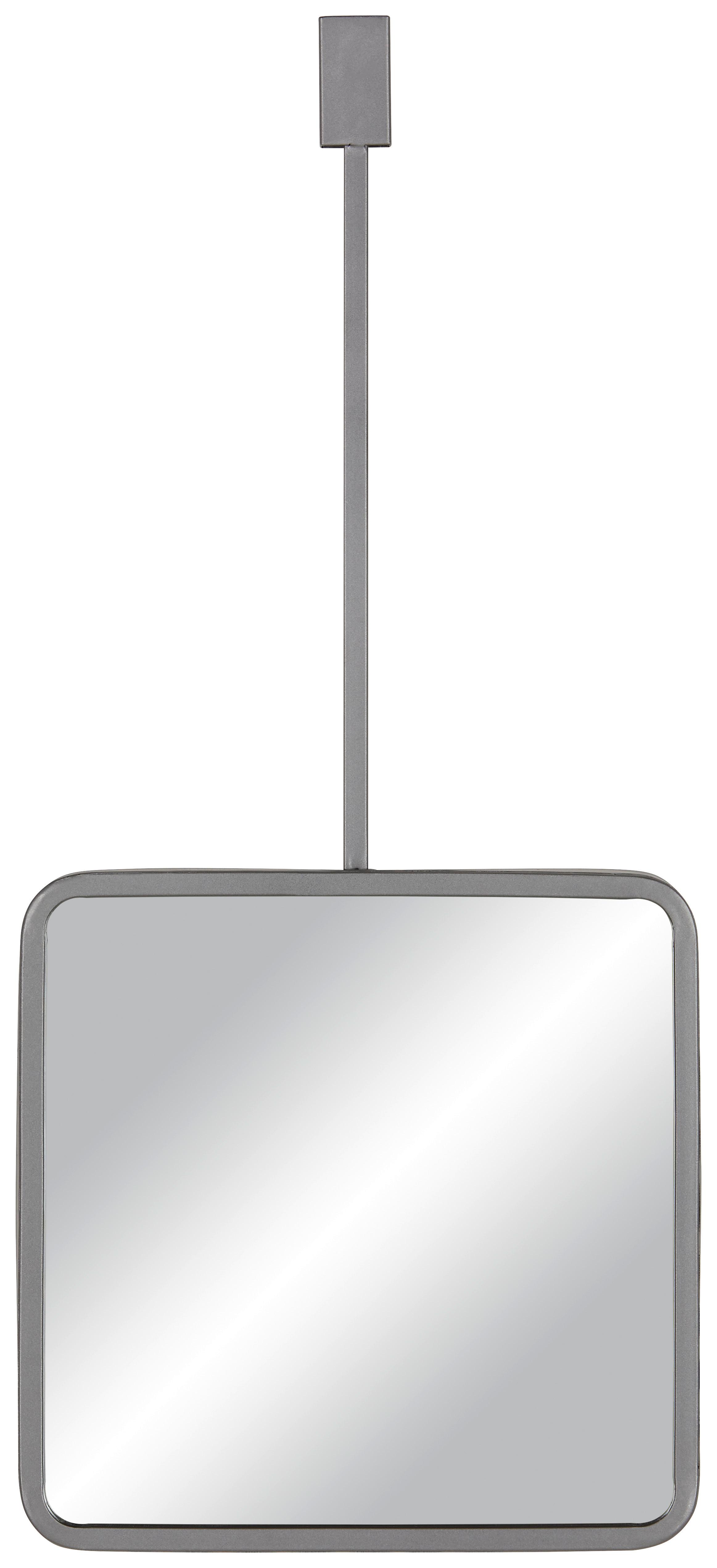 Nástěnné Zrcadlo Potpourri -Trend- - šedá, Moderní, kov/sklo (28/66/4cm) - Modern Living