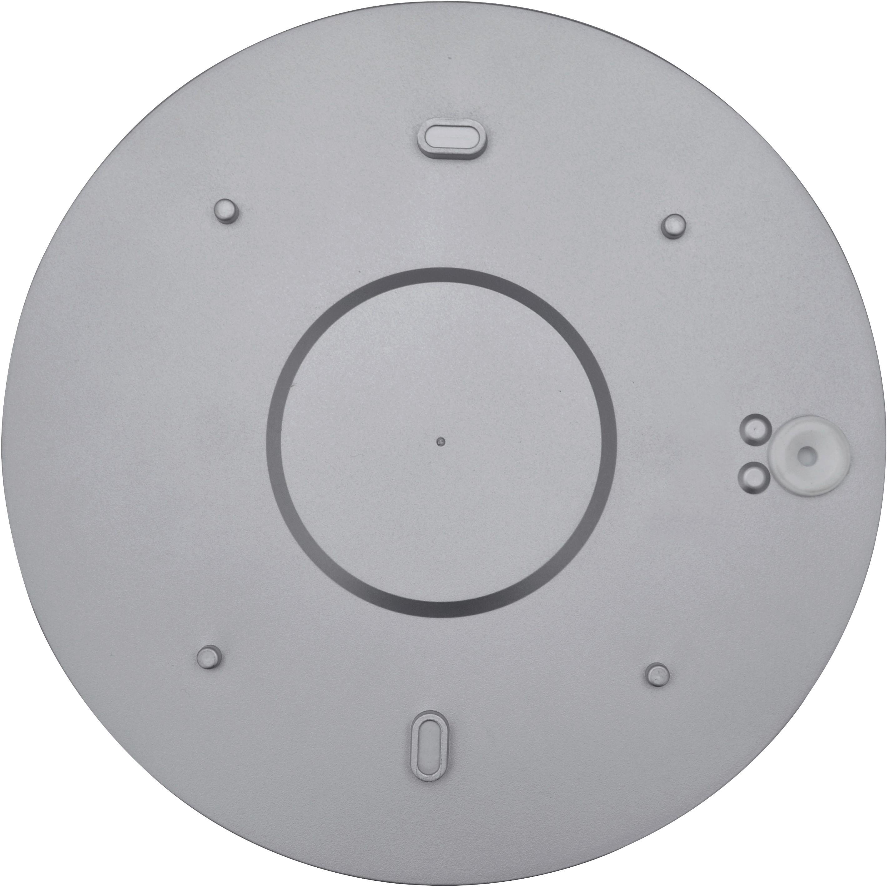 LED-Deckenleuchte Ø 28 cm, für In- und Outdoor - Silberfarben, Basics, Kunststoff (28/5,1cm)