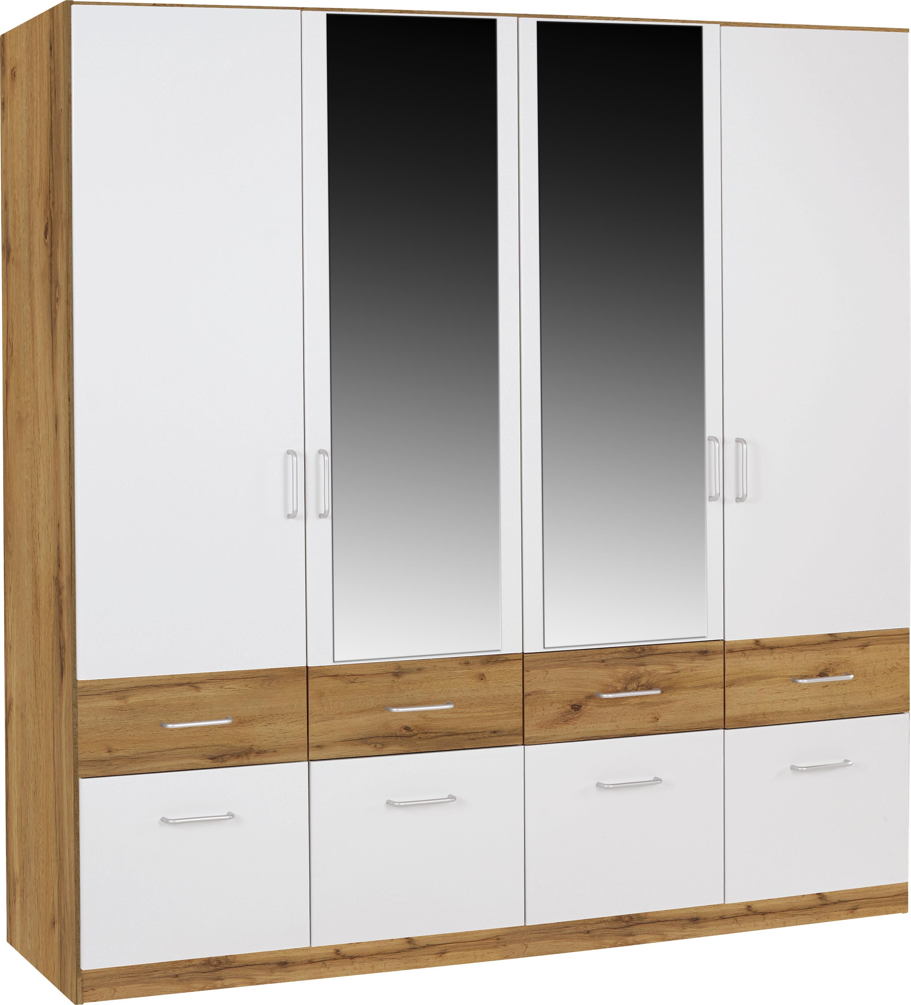 Ruhásszekrény Aalen Extra, 181cm - konvencionális, Faalapú anyag (181/197/54cm)